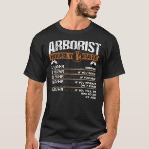 Camiseta Pai do Cirurgião de Árvore de Taxa Horária do M