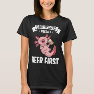 Camiseta Pai do dia de os pais o Bebendo da tampa frontal 6