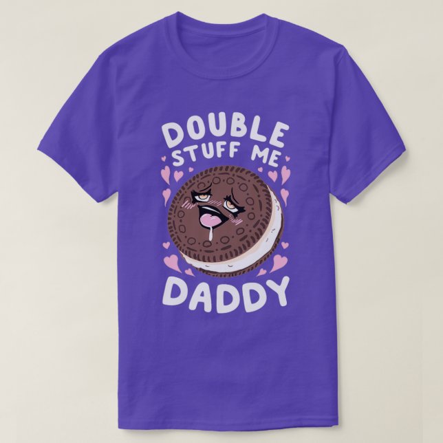 Camiseta Pai do Double Stuff Me  (Frente do Design)