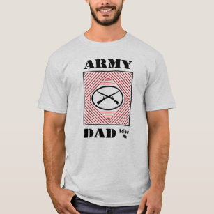 Camiseta Pai do exército (me siga)