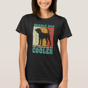 Camiseta Pai Do Feixe De Retorno Da Vintagem Do Mens Como U