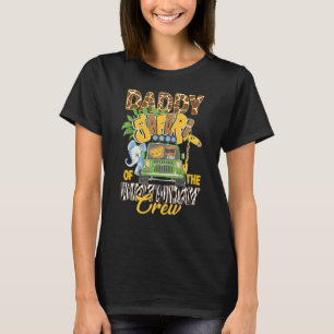 Camiseta Pai Do Festa Matchi Do Zoológico De Aniversário