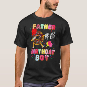 Camiseta Pai Do Filho De Aniversário A Dabbing Rosquinhas P