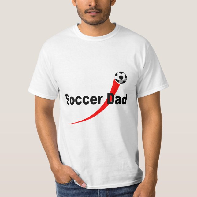 Camiseta Pai do futebol (Rd/Blk) (Frente)