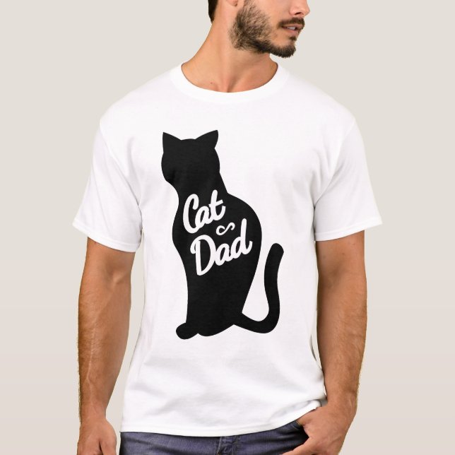 Camiseta Pai do gato (Frente)