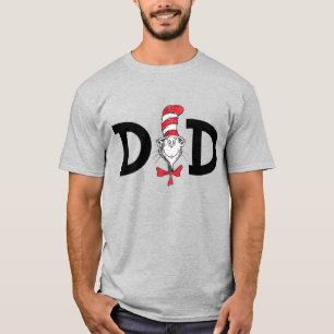 Camiseta Pai do Gato do Chapéu do Dr. Seuss