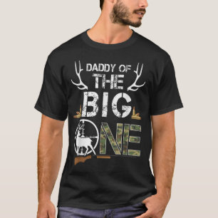 Camiseta Pai Do Grande Camo De Caçadores De Veados De Anive