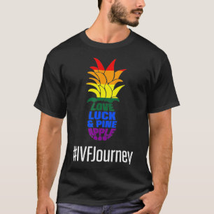 Camiseta PAI do guerreiro de doação de IVF Mãe Dia de Tr