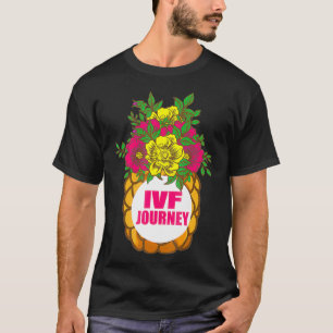 Camiseta PAI do guerreiro de doação IVF Mãe Flores Dia d