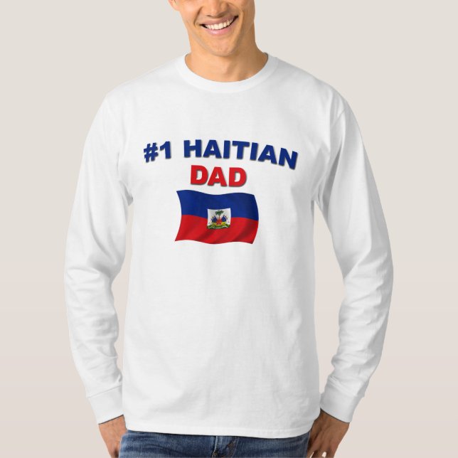 Camiseta Pai do Haitian #1 (Frente)