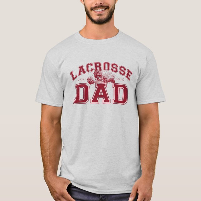 Camiseta Pai do Lacrosse (Frente)