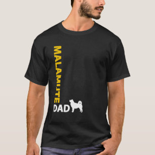 Camiseta Pai do Malamute do Alasca