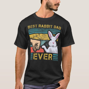 Camiseta Pai Do Melhor Coelho Do Dia de os pais Coelhinho A