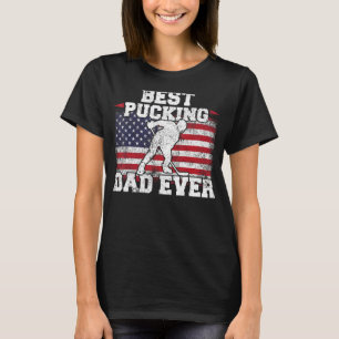 Camiseta Pai do Melhor Jogador de Hóquei da Bandeira Americ