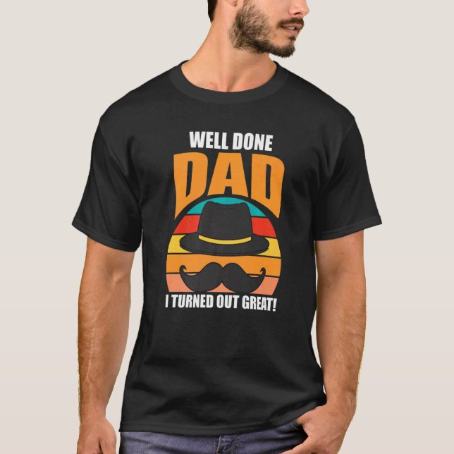 Camiseta Pai do Melhor Pai Pai (Frente)