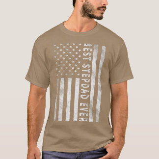 Camiseta Pai do Melhor Passo da Bandeira Americana