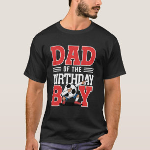 Camiseta Pai do Menino de Aniversário Futebol Dab Pai Anive