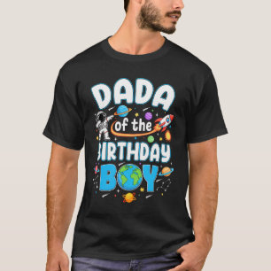 Camiseta Pai Do Menino Do Astronauta Da Família Espaço Pl