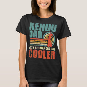 Camiseta Pai do Mens Retro Style Vintage Kendo