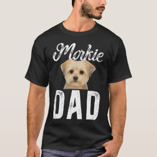 Camiseta Pai do Morkie Dono do Morkie Morkie