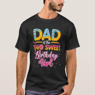 Camiseta Pai Do Nascimento Da Rosquinha De segundo De Anive
