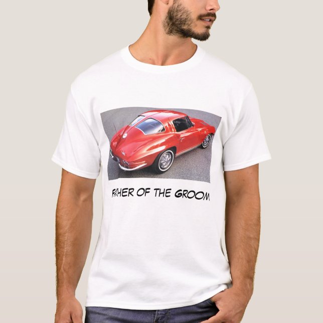 Camiseta Pai do Noivo Corvette (Frente)