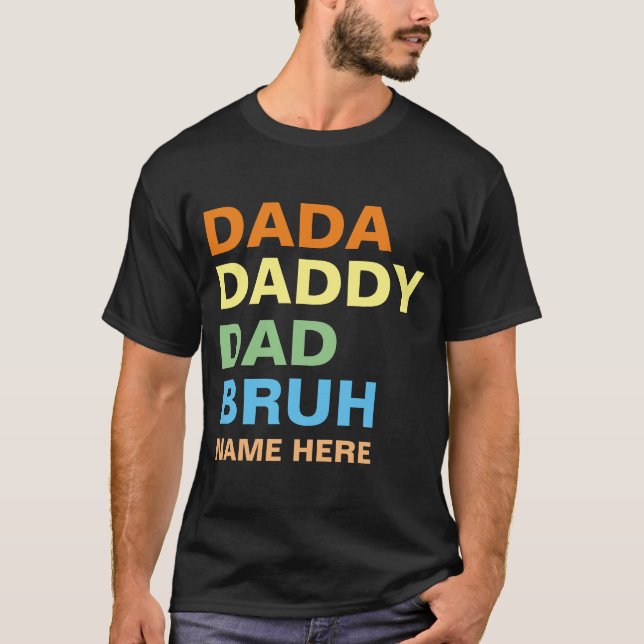 Camiseta Pai do PAI DADA BRUH (Frente)