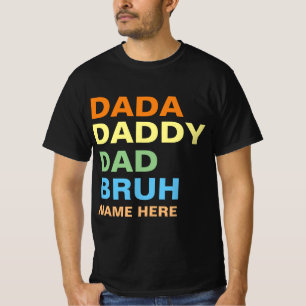 Camiseta Pai do PAI DADA BRUH