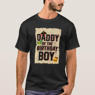 Camiseta Pai Do Pai Pirata De Aniversário 5