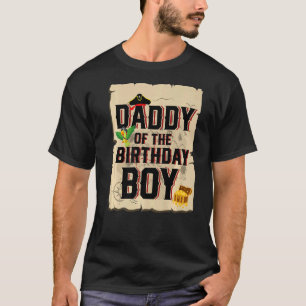 Camiseta Pai Do Pai Pirata De Aniversário 5