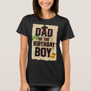 Camiseta Pai Do Pai Pirata De Aniversário, Tema 5 B
