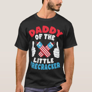 Camiseta Pai do Pequeno Fogão Pai 4 de julho
