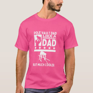 Camiseta Pai do Pole Vault Padre Cita Engraçado Pole Vaulti