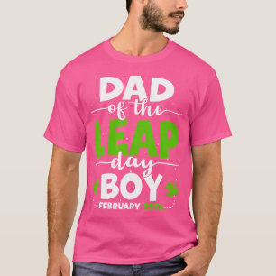 Camiseta Pai Do Rapaz Do Dia Do Salto, 29 De Fevereiro De