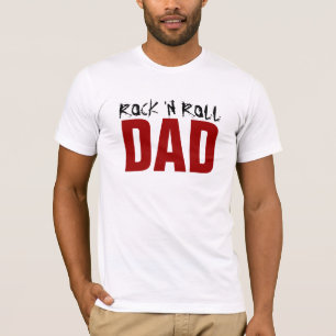 CAMISETA PAI DO ROCK AND ROLL