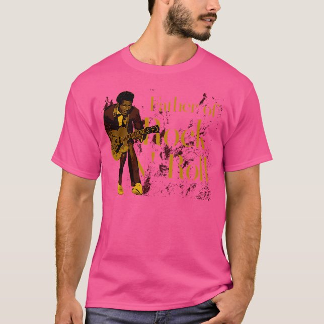 Camiseta Pai Do Rock N' Roll (Frente)