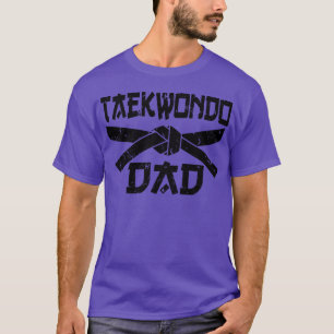 Camiseta Pai do Taekwondo Uniforme de Artes Marciais Corean