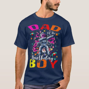 Camiseta Pai Do Tema Espacial Do Astronauta Do Astronauta B