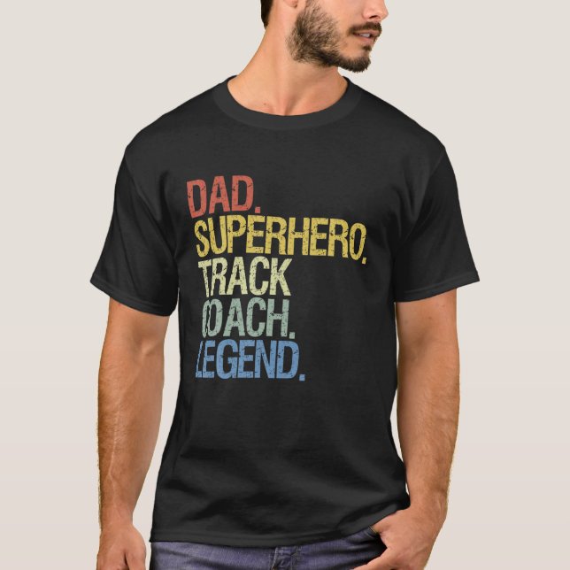 Camiseta Pai do Track Coach (Frente)