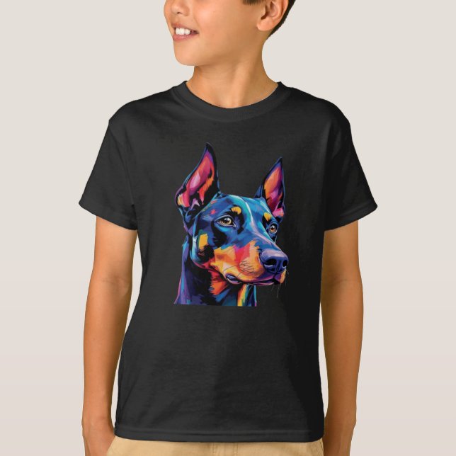 Camiseta Pai Doberman (Frente)