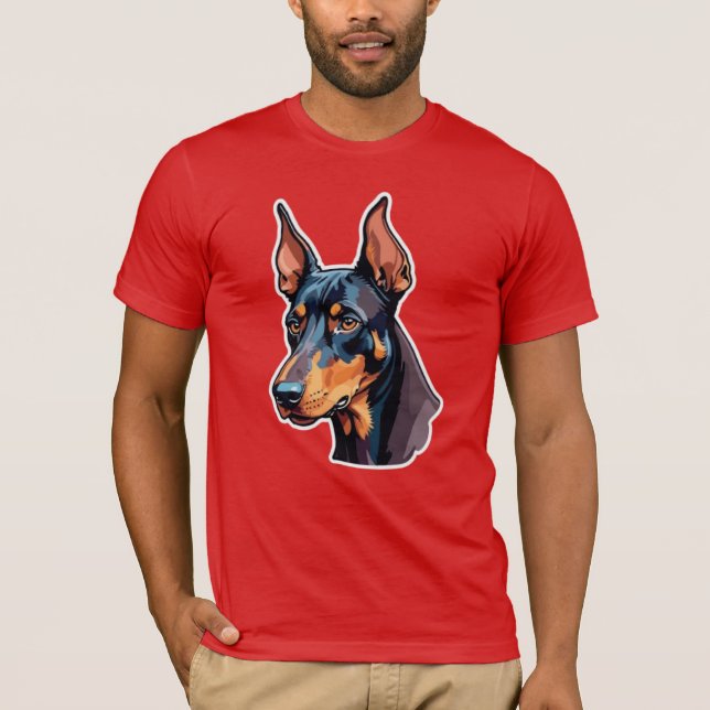 Camiseta Pai Doberman (Frente)