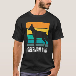 Camiseta Pai Doberman Dono de Cachorro Pet Pinschers Dobie