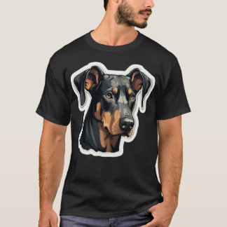 Camiseta Pai Doberman Pinscher