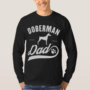 Camiseta Pai Doberman - Proprietário do Cachorro
