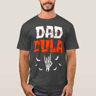 Camiseta Pai Dracula Monstro Costume Halloween