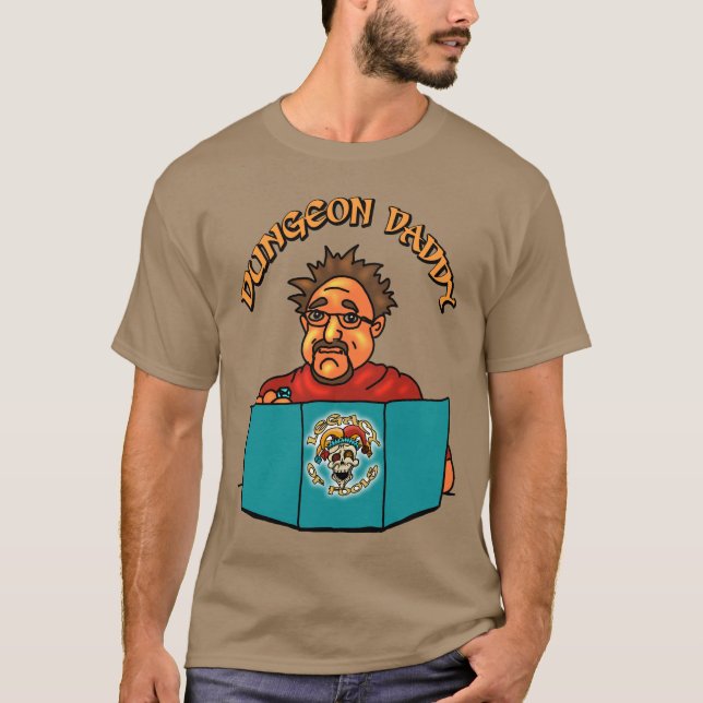 Camiseta Pai Dungeon. Legado Dos Idiotas (Frente)