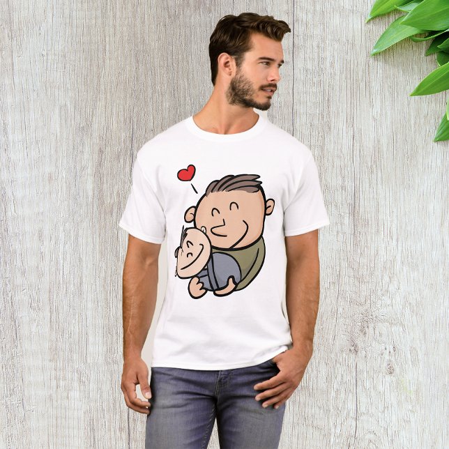 Camiseta Pai E Bebê (Criador carregado)
