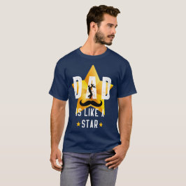 Camiseta Pai É Como Uma Estrela