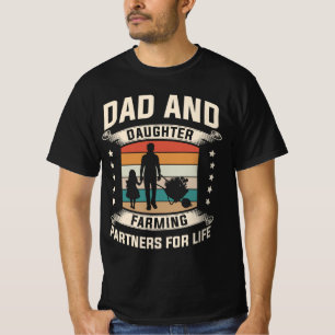 Camiseta Pai e equipe de agricultura 🌾 🚜