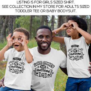 Camiseta Pai e eu não me façamos chamar meu Pai Incrível